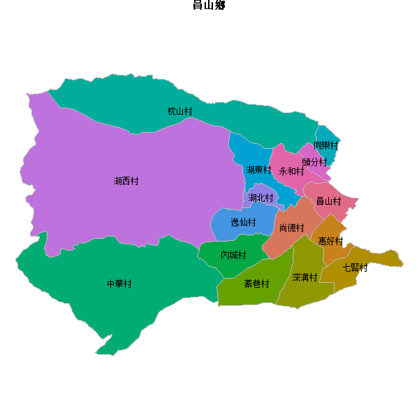 員山鄉乡镇地图DWG数据WGS84坐标系.DWG