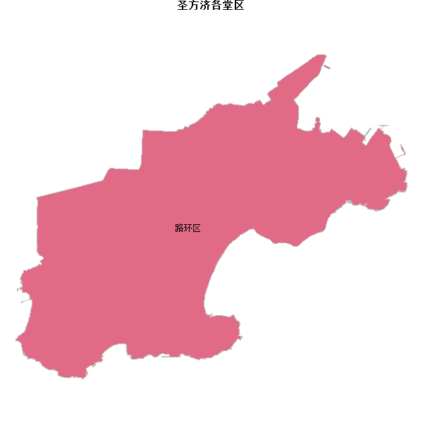圣方济各堂区地图shp数据WGS84坐标系.shp