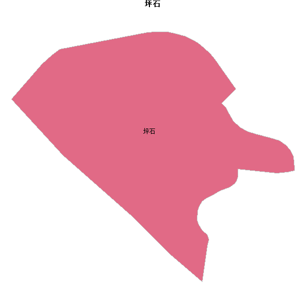 坪石乡镇地图shp数据WGS84坐标系.shp