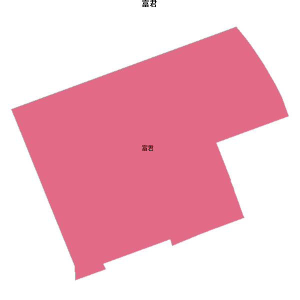 富君乡镇地图shp数据WGS84坐标系.shp