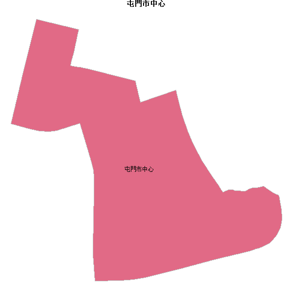 屯門市中心乡镇地图shp数据WGS84坐标系.shp