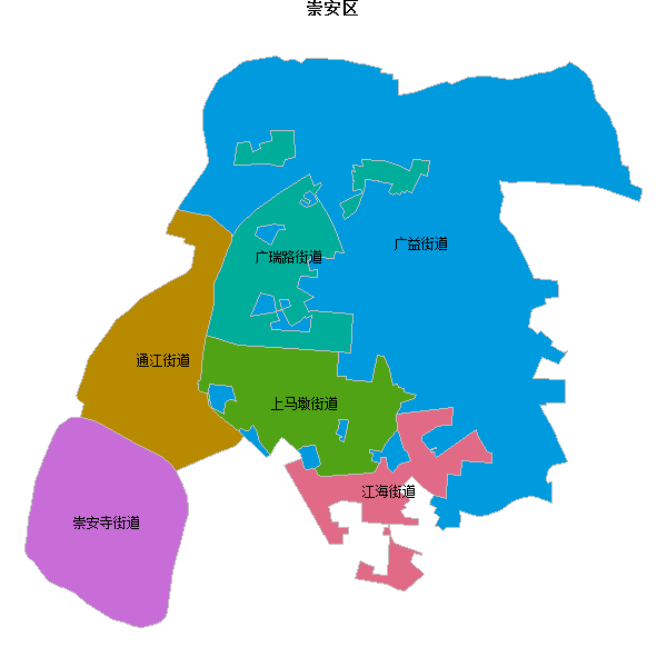 崇安区乡镇地图shp数据WGS84坐标系.shp