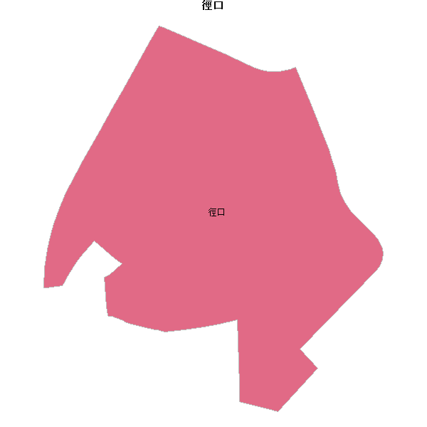 徑口乡镇地图shp数据WGS84坐标系.shp