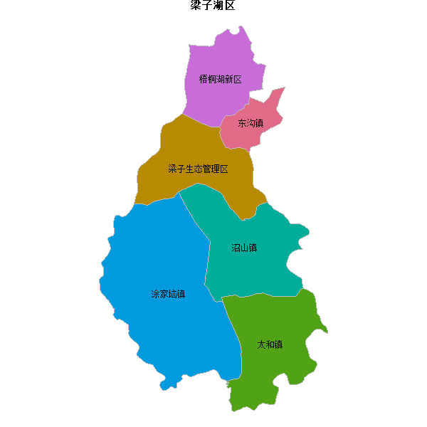 梁子湖区乡镇地图ppt数据WGS84坐标系.ppt