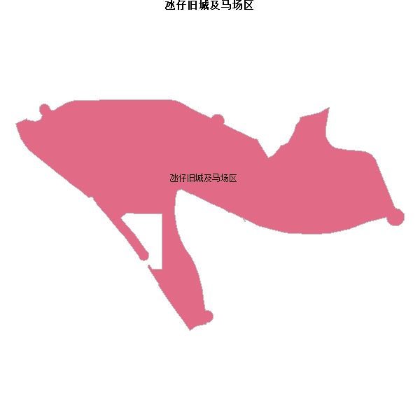 氹仔旧城及马场区乡镇地图shp数据WGS84坐标系.shp