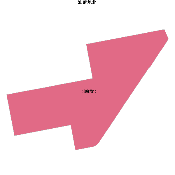 油麻地北乡镇地图shp数据WGS84坐标系.shp