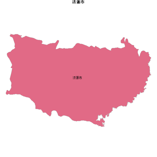 济源市地图shp数据WGS84坐标系.shp