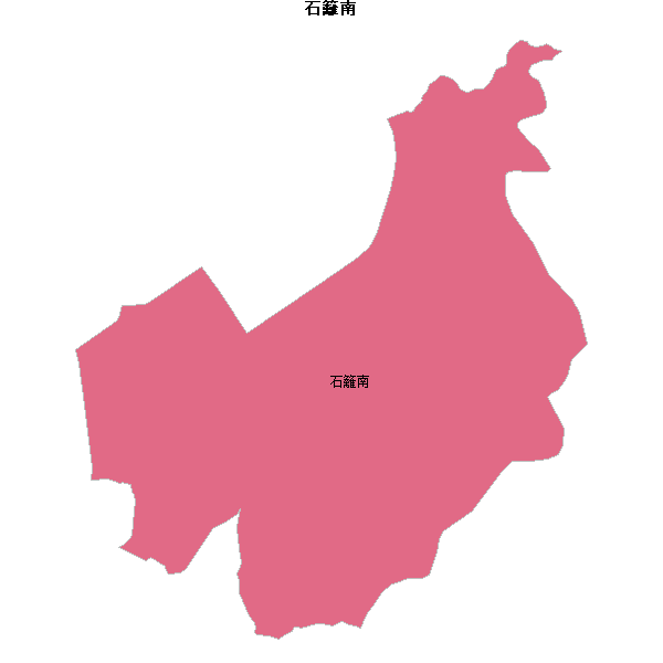 石籬南乡镇地图shp数据WGS84坐标系.shp