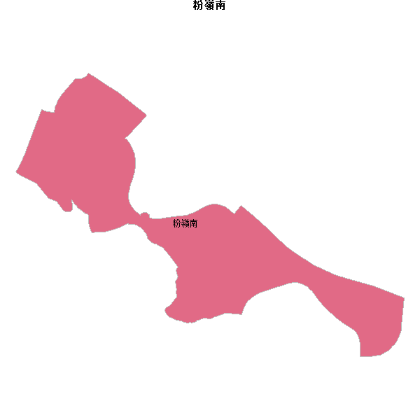 粉嶺南乡镇地图shp数据WGS84坐标系.shp