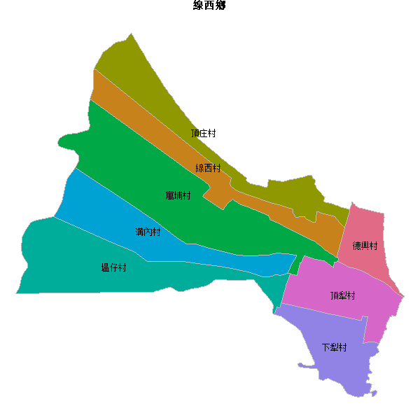 線西鄉乡镇地图shp数据WGS84坐标系.shp