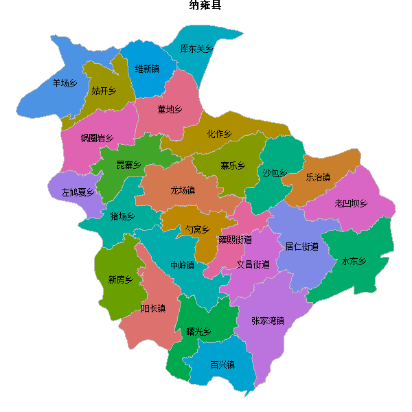 纳雍县乡镇地图shp数据WGS84坐标系.shp