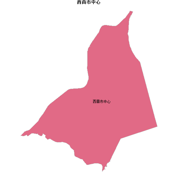 西貢市中心乡镇地图shp数据WGS84坐标系.shp