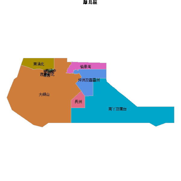 離島區地图shp数据WGS84坐标系.shp