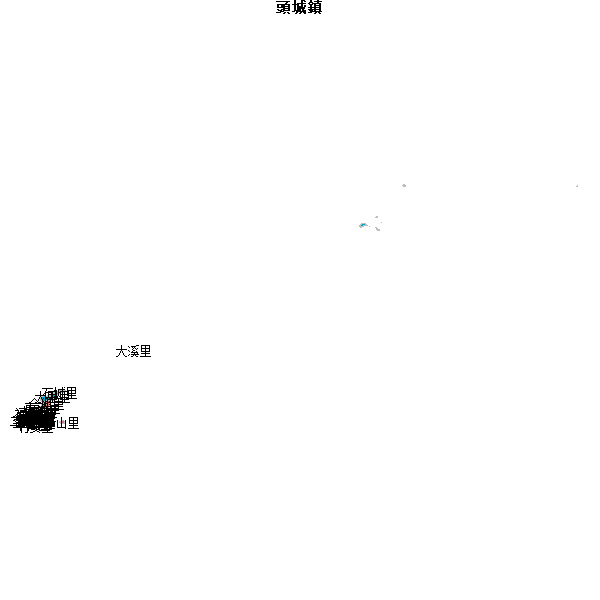 頭城鎮乡镇地图DWG数据WGS84坐标系.DWG
