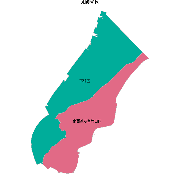 风顺堂区地图shp数据WGS84坐标系.shp