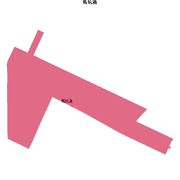 馬坑涌乡镇地图shp数据WGS84坐标系.shp