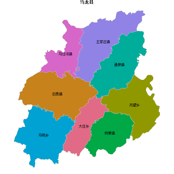马龙县乡镇地图KML数据WGS84坐标系.KML