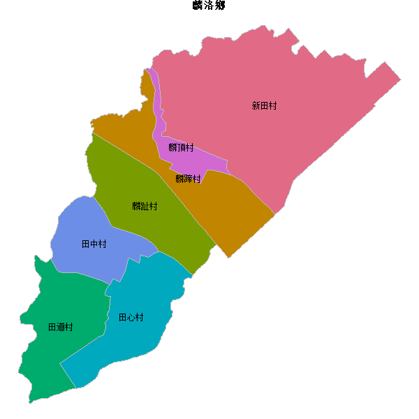 麟洛鄉乡镇地图shp数据WGS84坐标系.shp