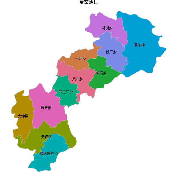 麻栗坡县乡镇地图shp数据WGS84坐标系.shp
