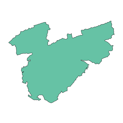 万州区白土镇PPT模板