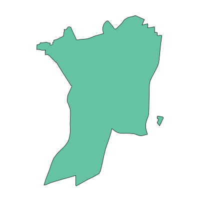 中山市石岐区街道PPT模板