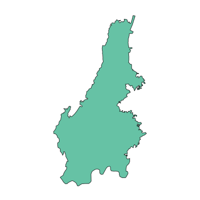 中方县新路河镇PPT模板