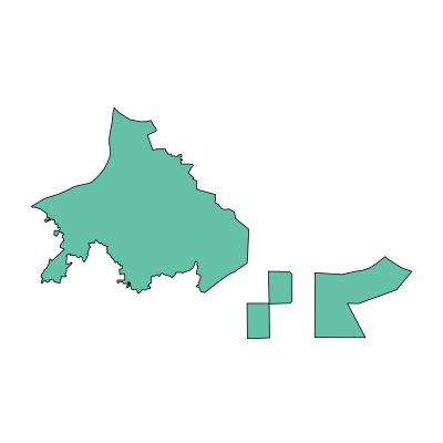 临川区城西街道PPT模板