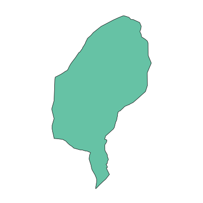 临江市建国街道PPT模板