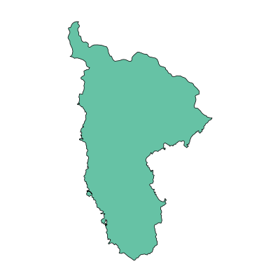 井冈山市新城镇PPT模板