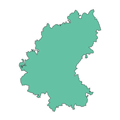 井冈山市龙市镇PPT模板