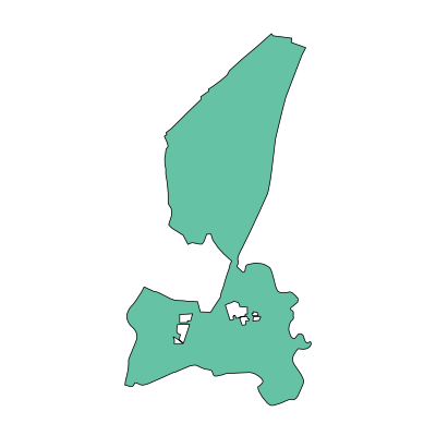 北戴河区东山街道PPT模板