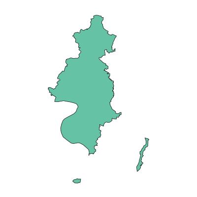 合山市岭南镇PPT模板