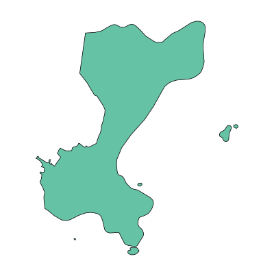 城区遮浪街道PPT模板