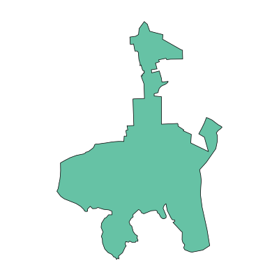 城区钟家庄街道PPT模板