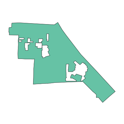 库尔勒市团结街道PPT模板