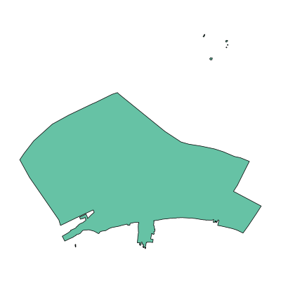 慈溪市庵东镇PPT模板
