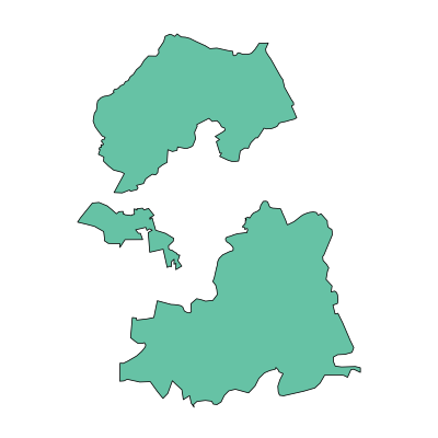 榆树市环城乡PPT模板