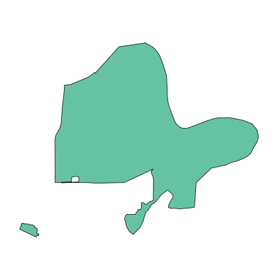 江南区福建园街道PPT模板