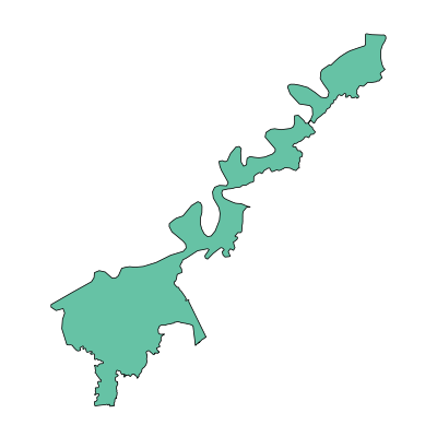 江州区江南街道PPT模板