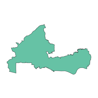 港北区港城镇PPT模板