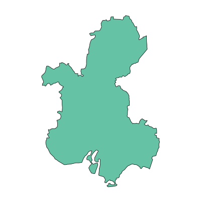 电白区沙院镇PPT模板
