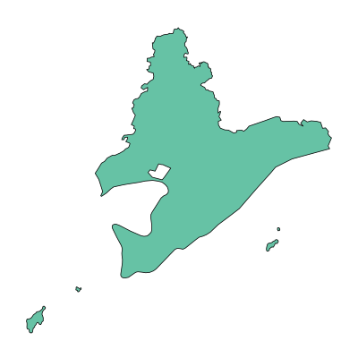 电白区电城镇PPT模板