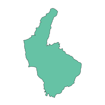 石泉县城关镇PPT模板