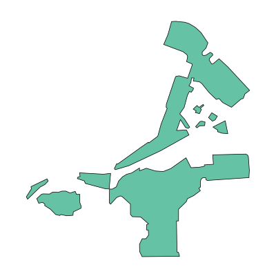 花溪区航天社区服务中心PPT模板