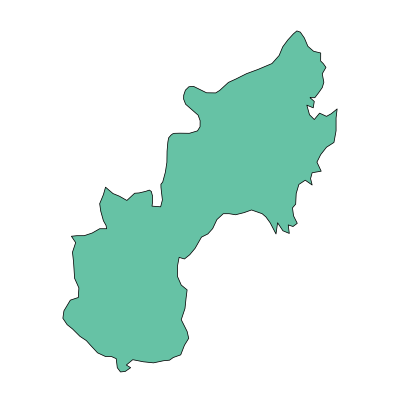 营山县绿水镇PPT模板