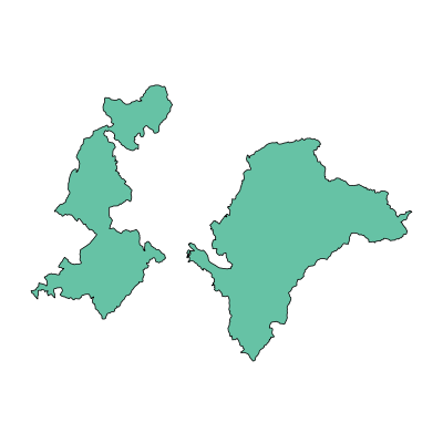 蒙山县西河镇PPT模板