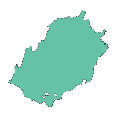 蓝田县洩湖镇PPT模板