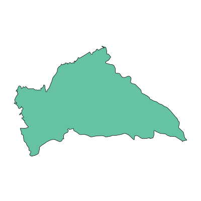 蓝田县玉山镇PPT模板