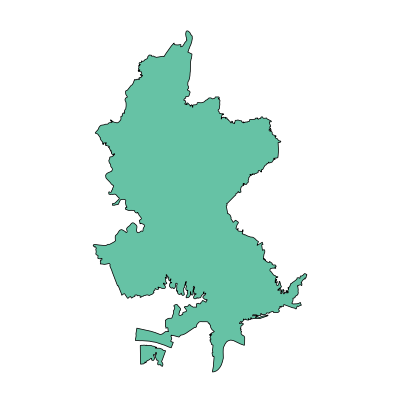 蔡甸区奓山街道PPT模板