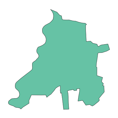 讷河市拉哈镇PPT模板